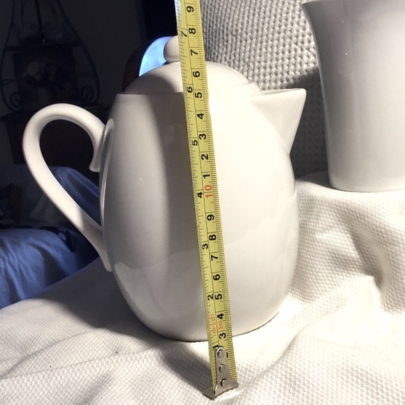 Starbucks Pottery Ceramic Coffee Tea Pitcher 30.4 oz & Coffee Tea Mug 11 oz - Picture 10 of 11